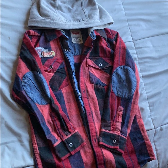 Levi's Other - Hooded Levi’s button up